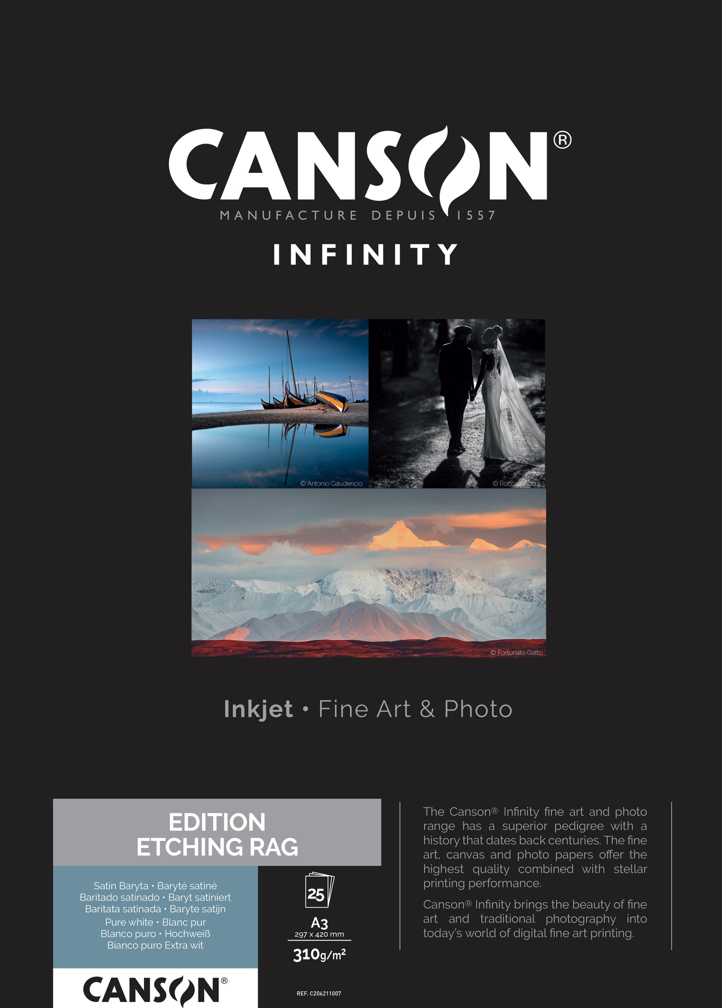 Canson Infinity Edition Etching Rag 310g