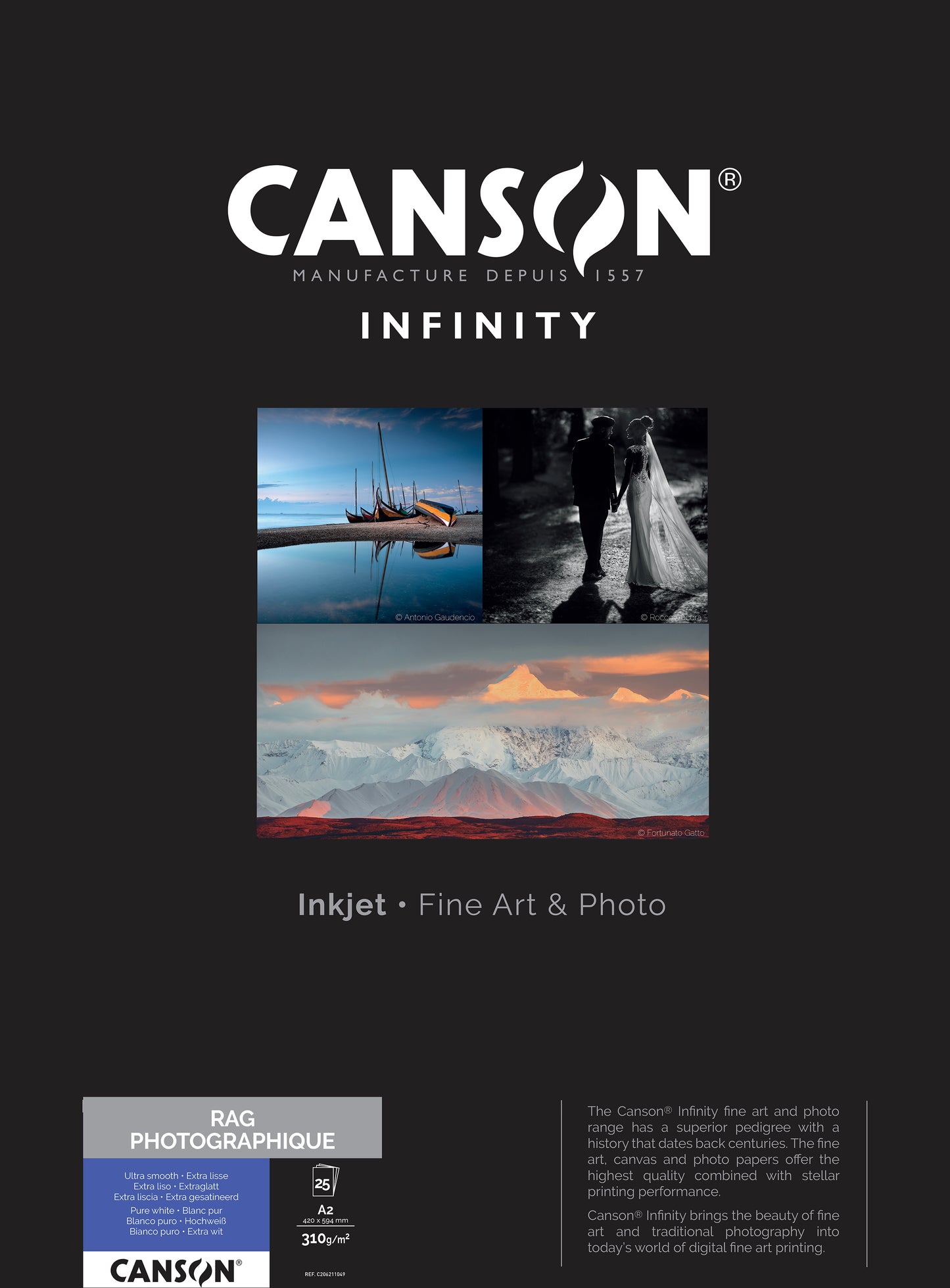 Canson Infinity Rag Photographique II 310g