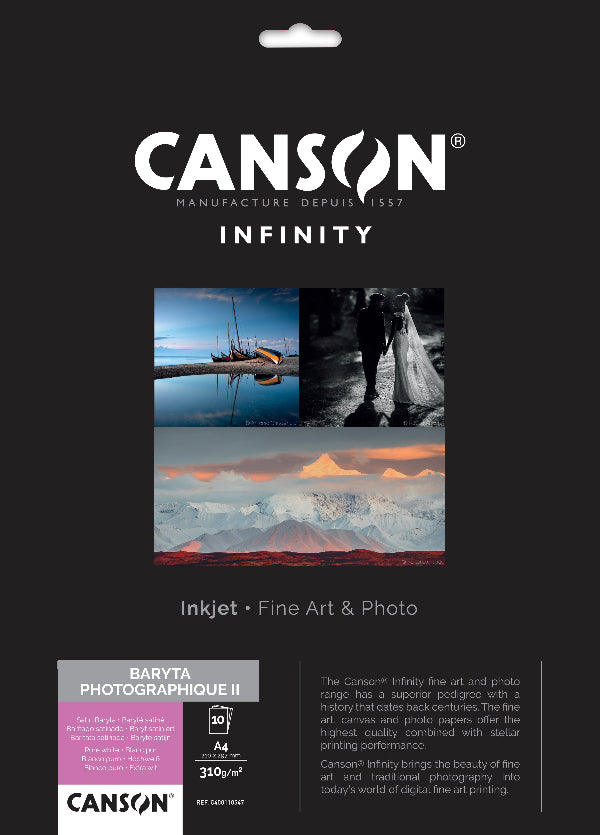 Canson Infinity Baryta Photographique II 310g