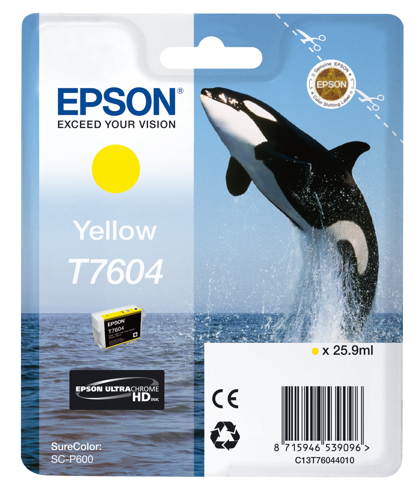 Blekk for Epson SureColor SC-P600
