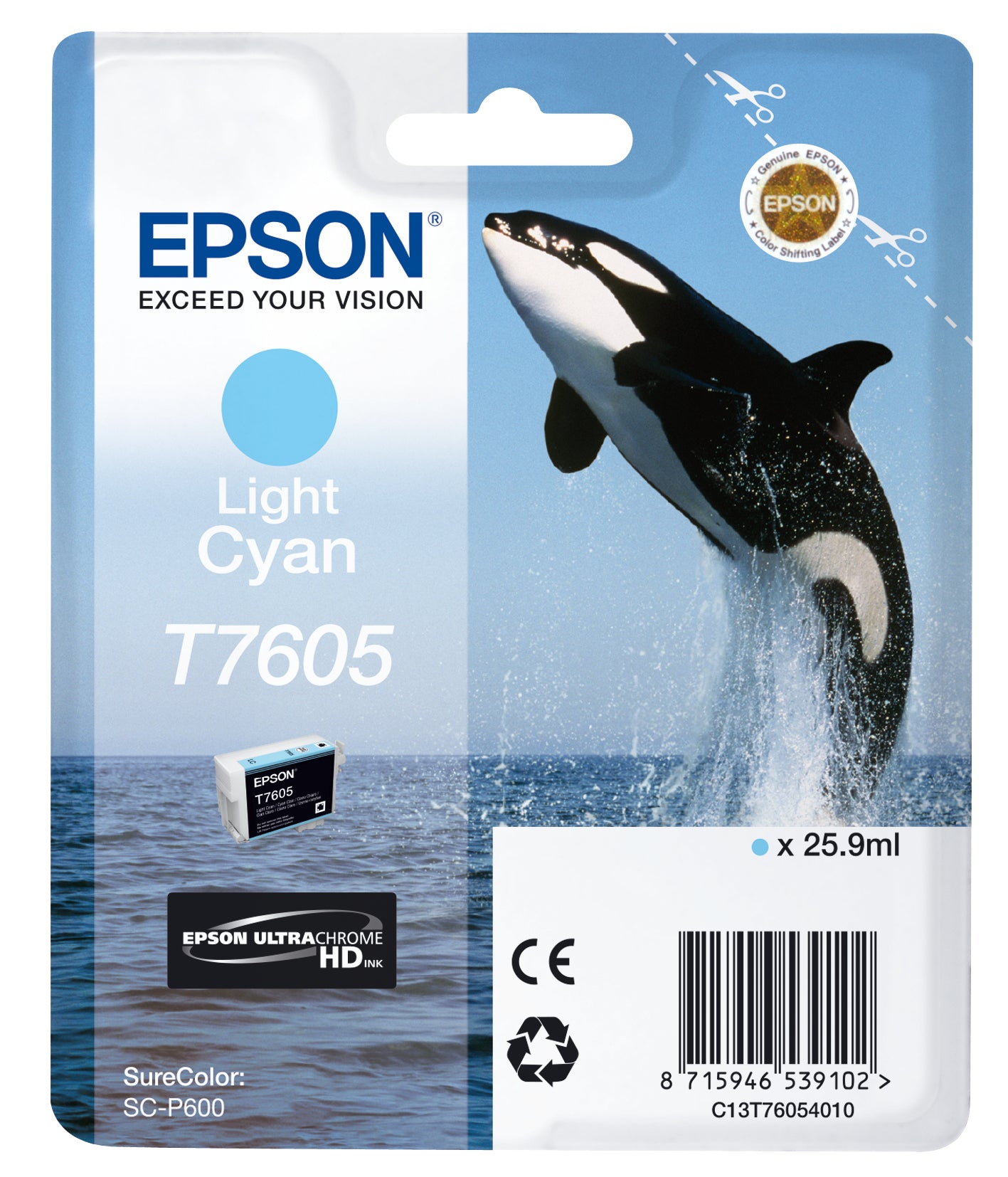 Blekk for Epson SureColor SC-P600