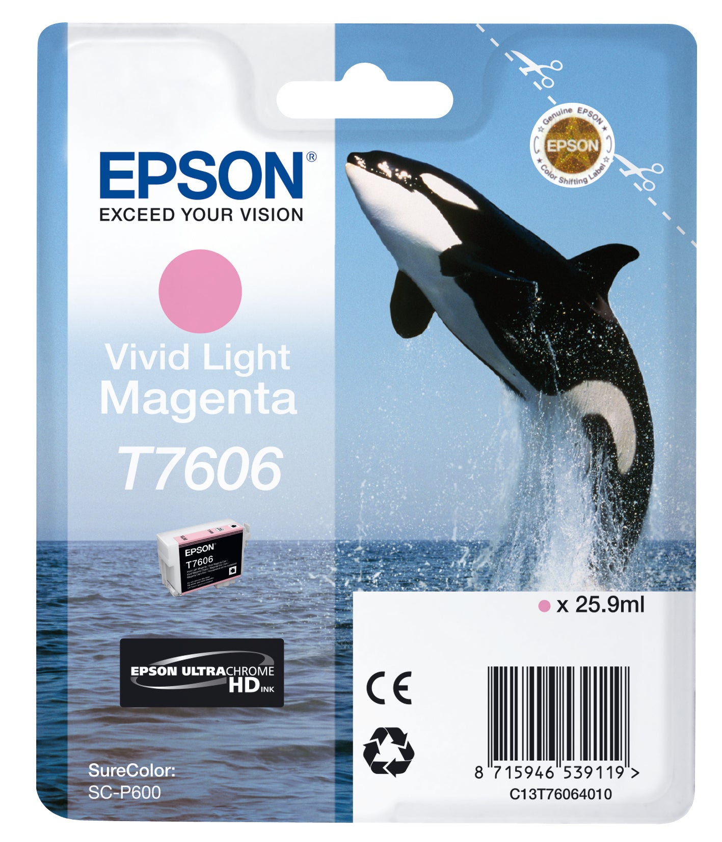 Blekk for Epson SureColor SC-P600