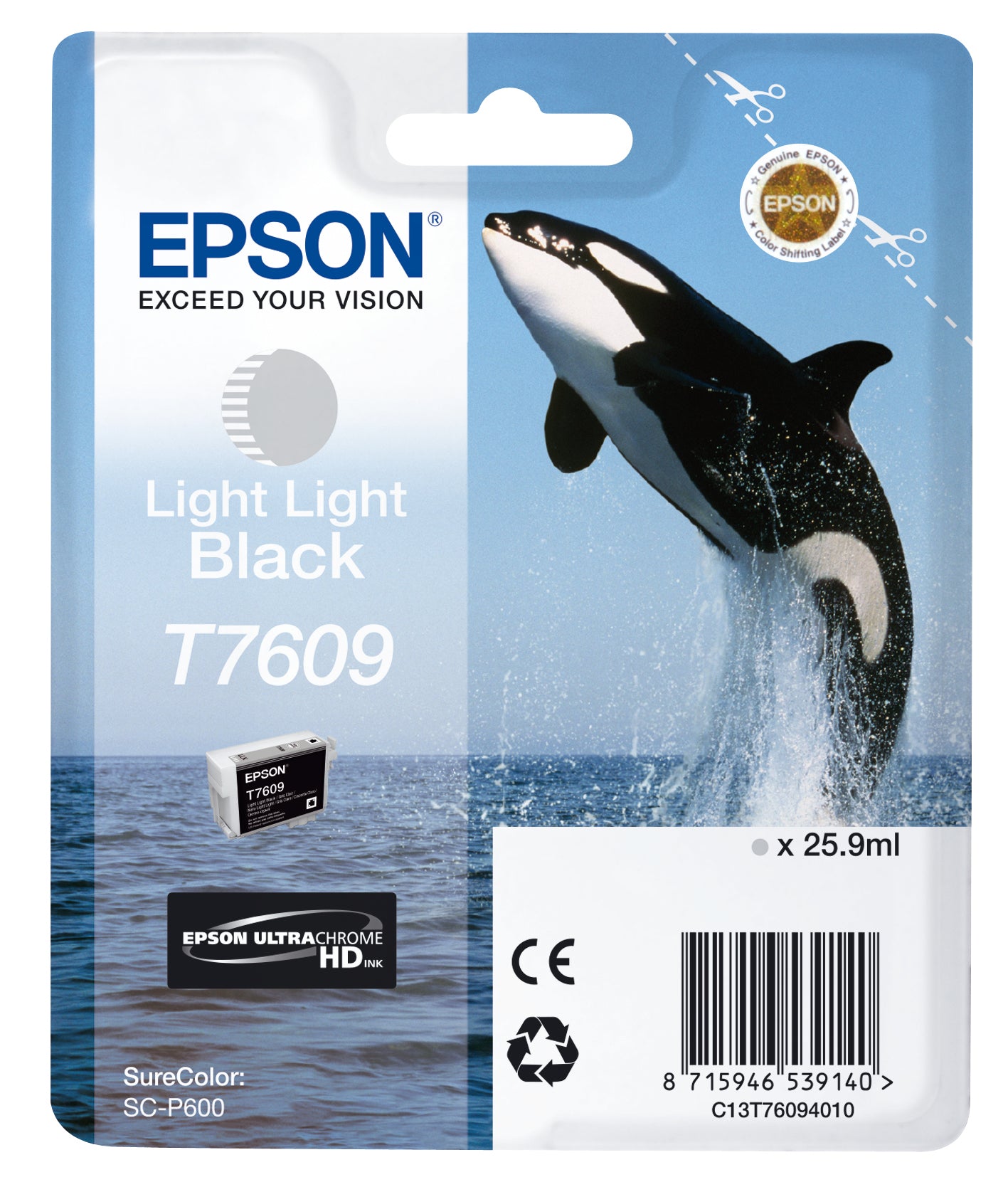 Blekk for Epson SureColor SC-P600