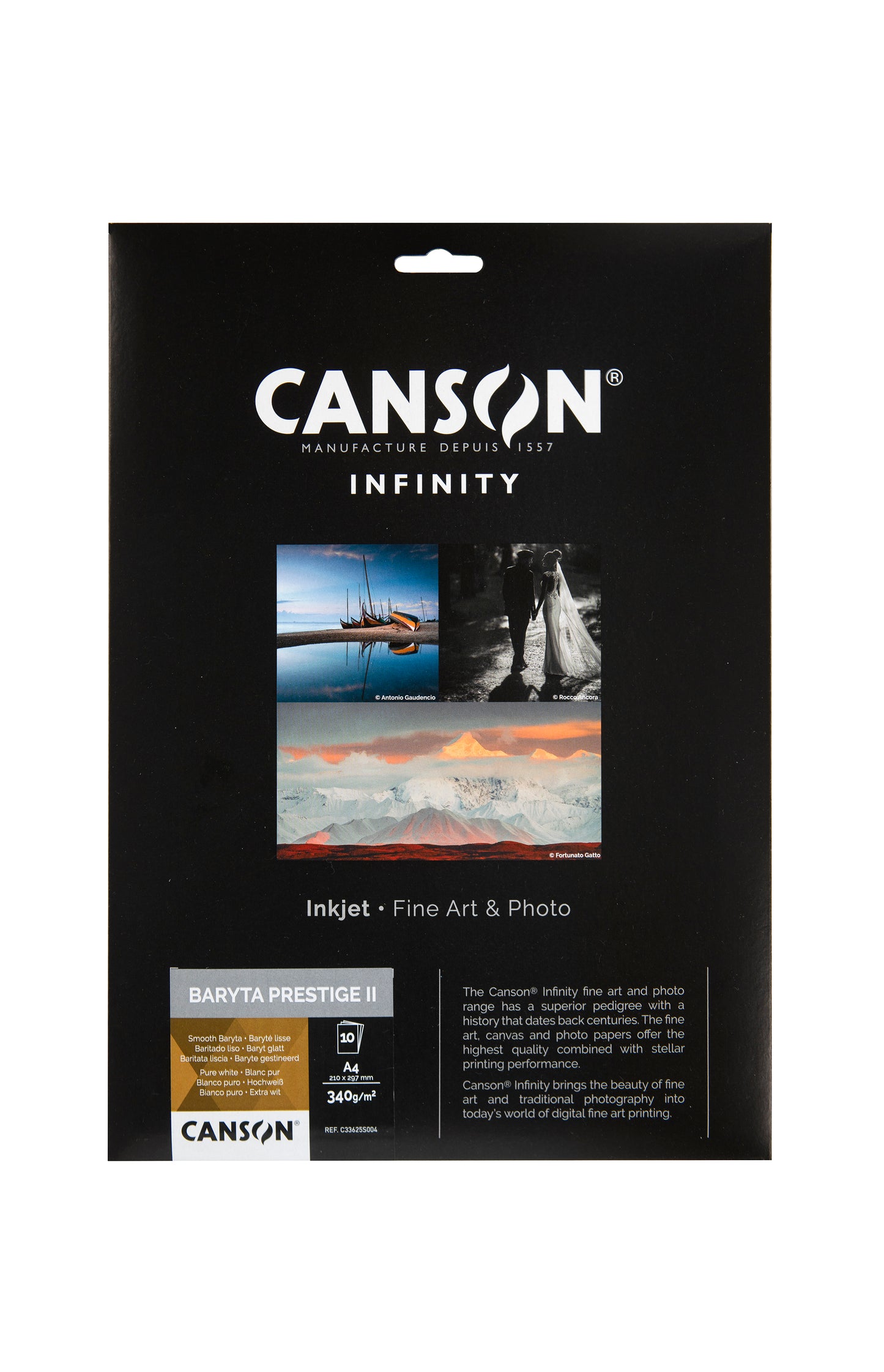 Canson Infinity Baryta Prestige II 340g