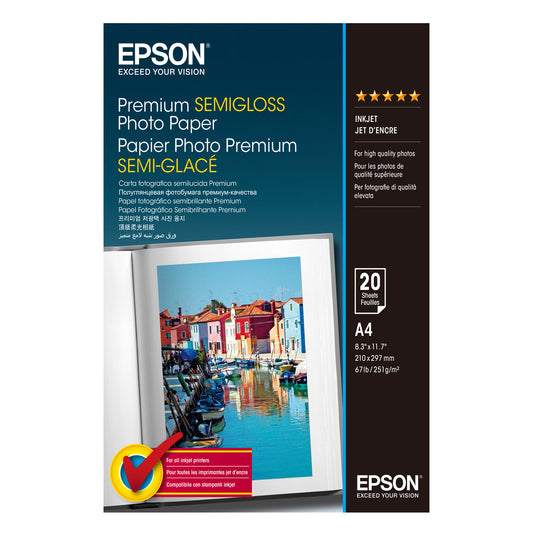 Epson Premium Semigloss Photo Paper 250g